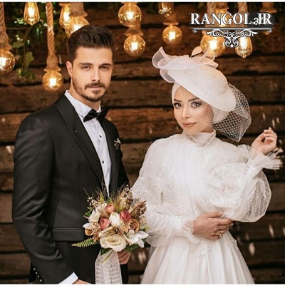 ژست عکاسی عقد محضری عروس داماد 1 rangol