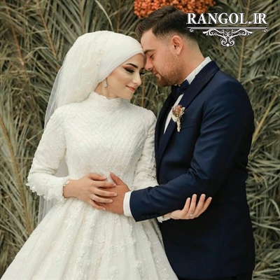 ژست عکاسی عقد محضری عروس داماد 1 rangol