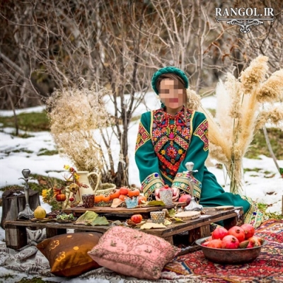 مدل لباس یلدا پیراهن یلدایی عروس شب چله شیک زنانه دخترانه