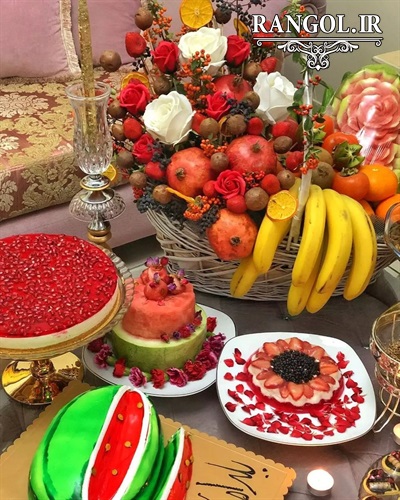 جشن شب یلدایی عروس هدیه کادو هدایای تزیین ایده یلدایی شب چله 