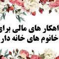 راه کسب درآمد و پس انداز زنان خانه دار